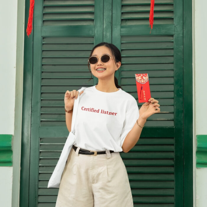 Certified Yapper Tee – White