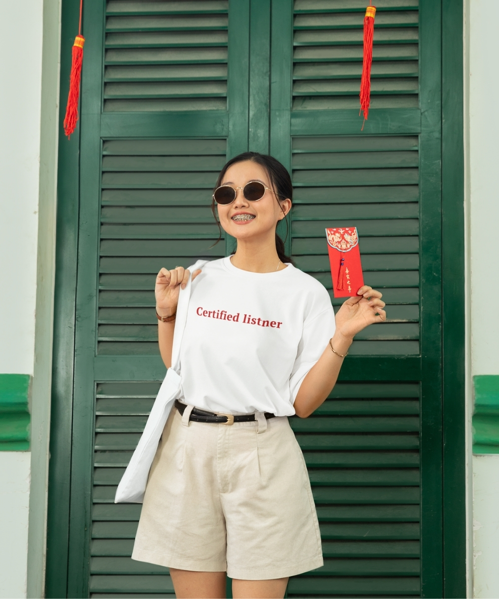 Certified Yapper Tee – White